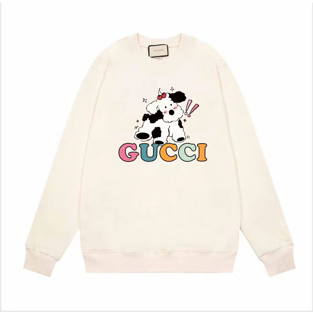 Dog Print Sweatshirt