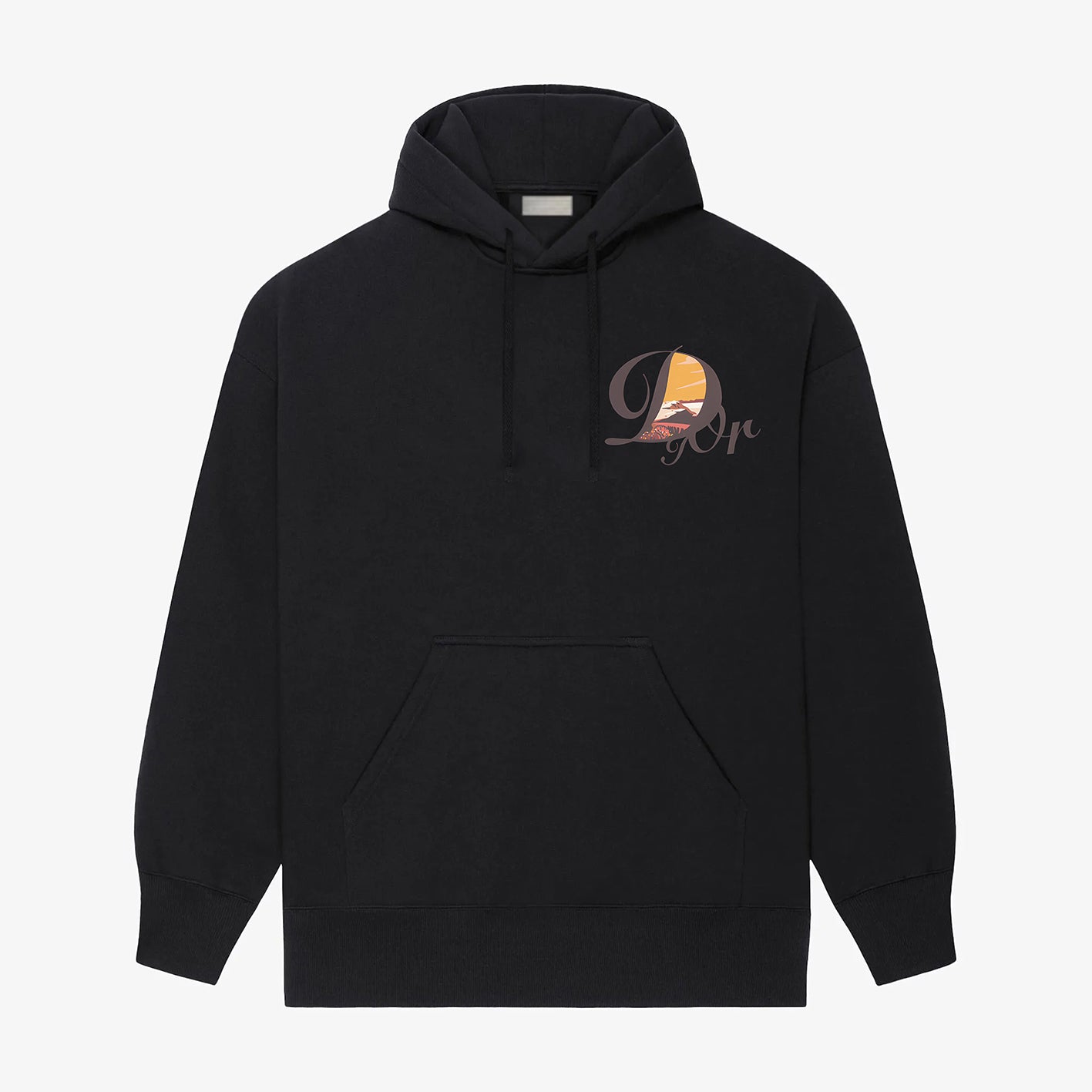 Sunset Print Hoodie