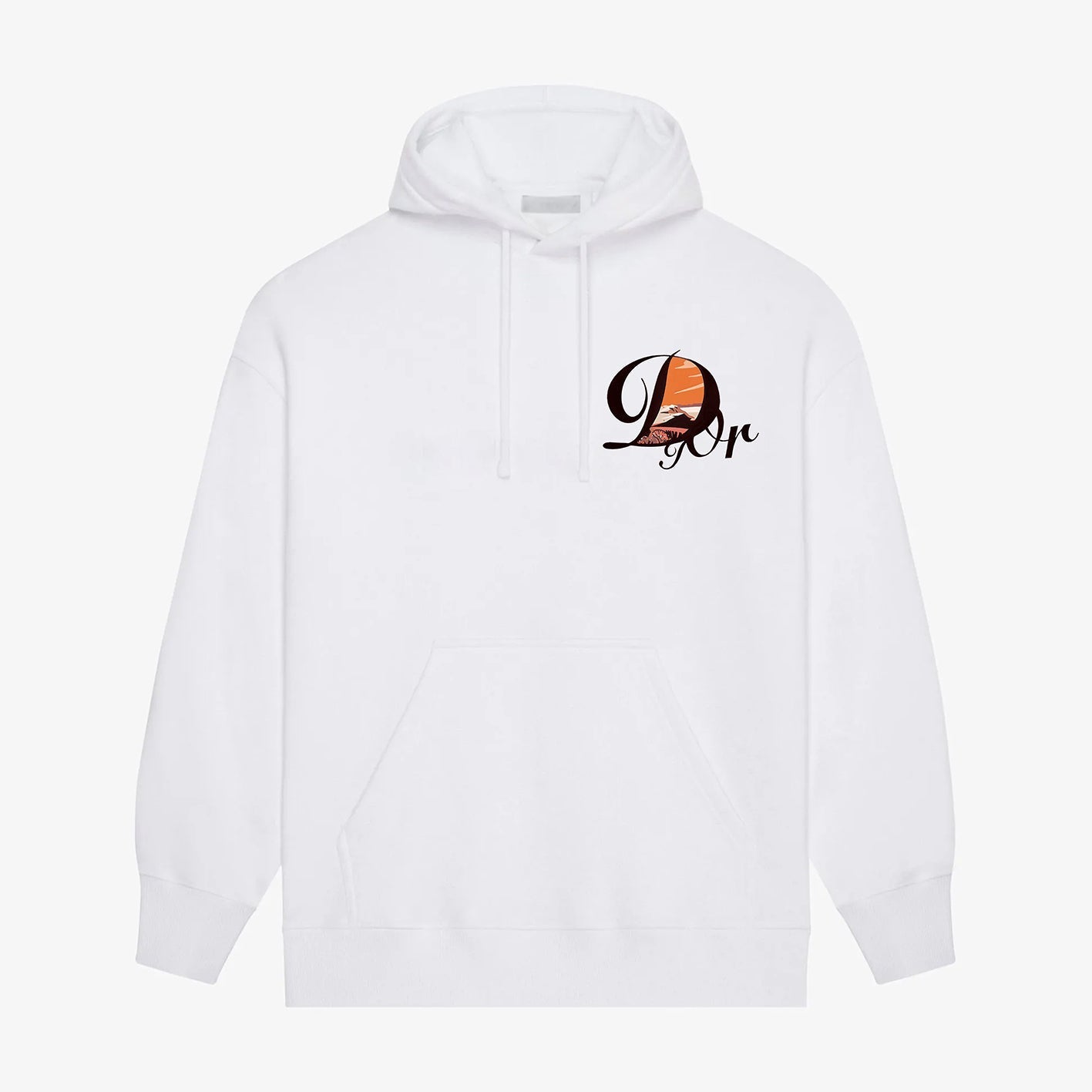 Sunset Print Hoodie