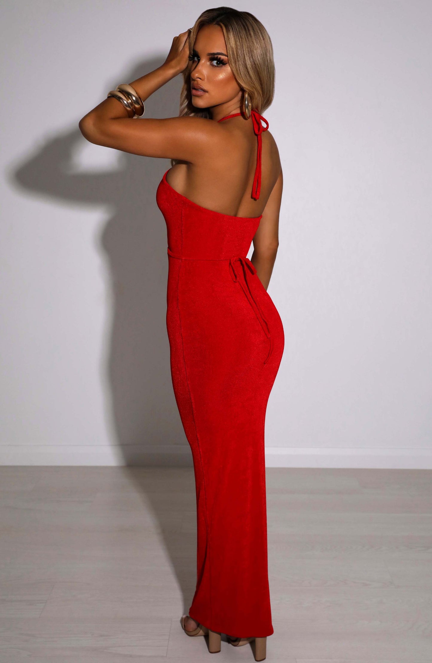 Alondra Maxi Dress - Red