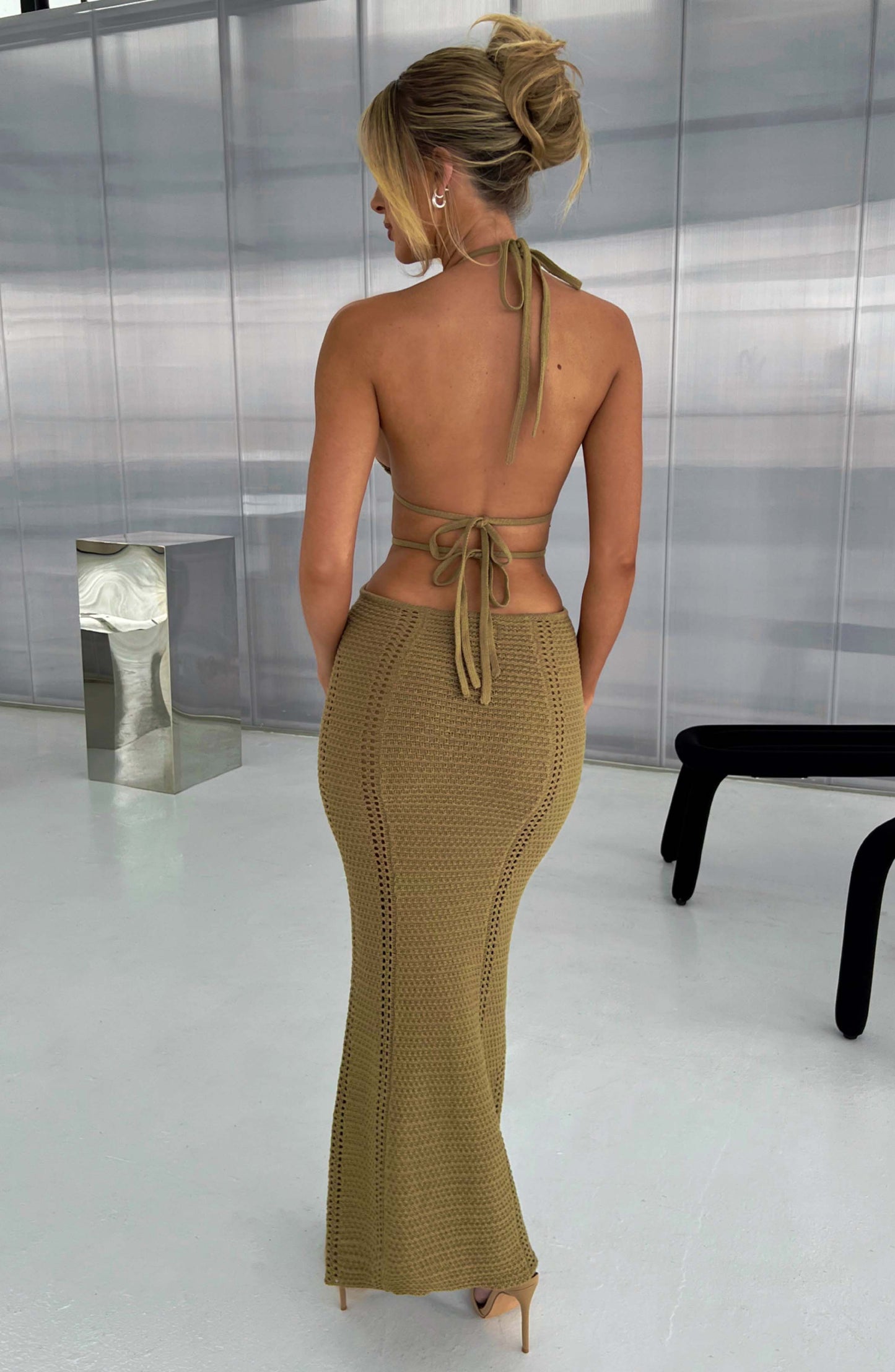 Arabella Maxi Dress - Khaki