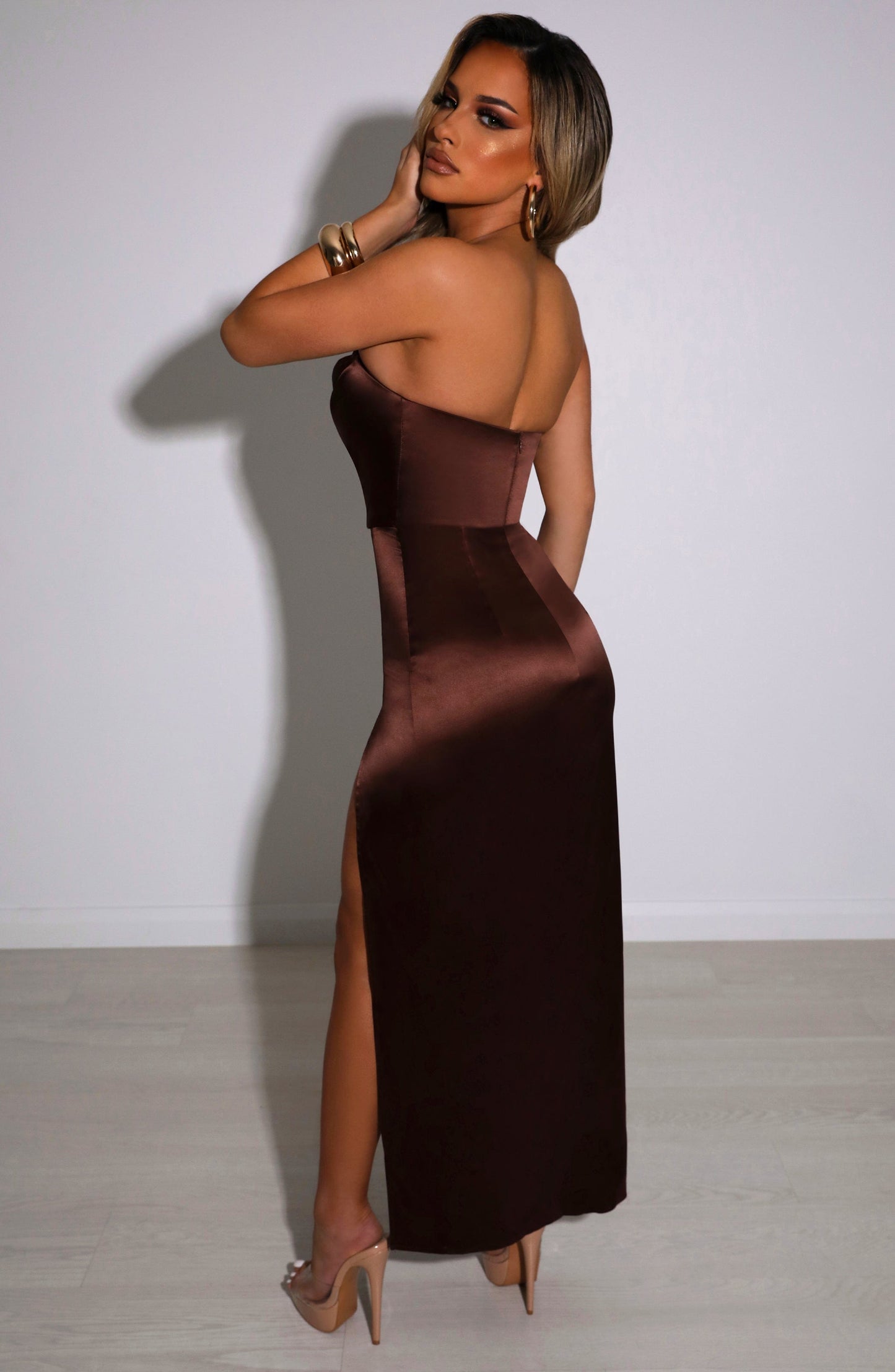 Everly Maxi Dress - Chocolate