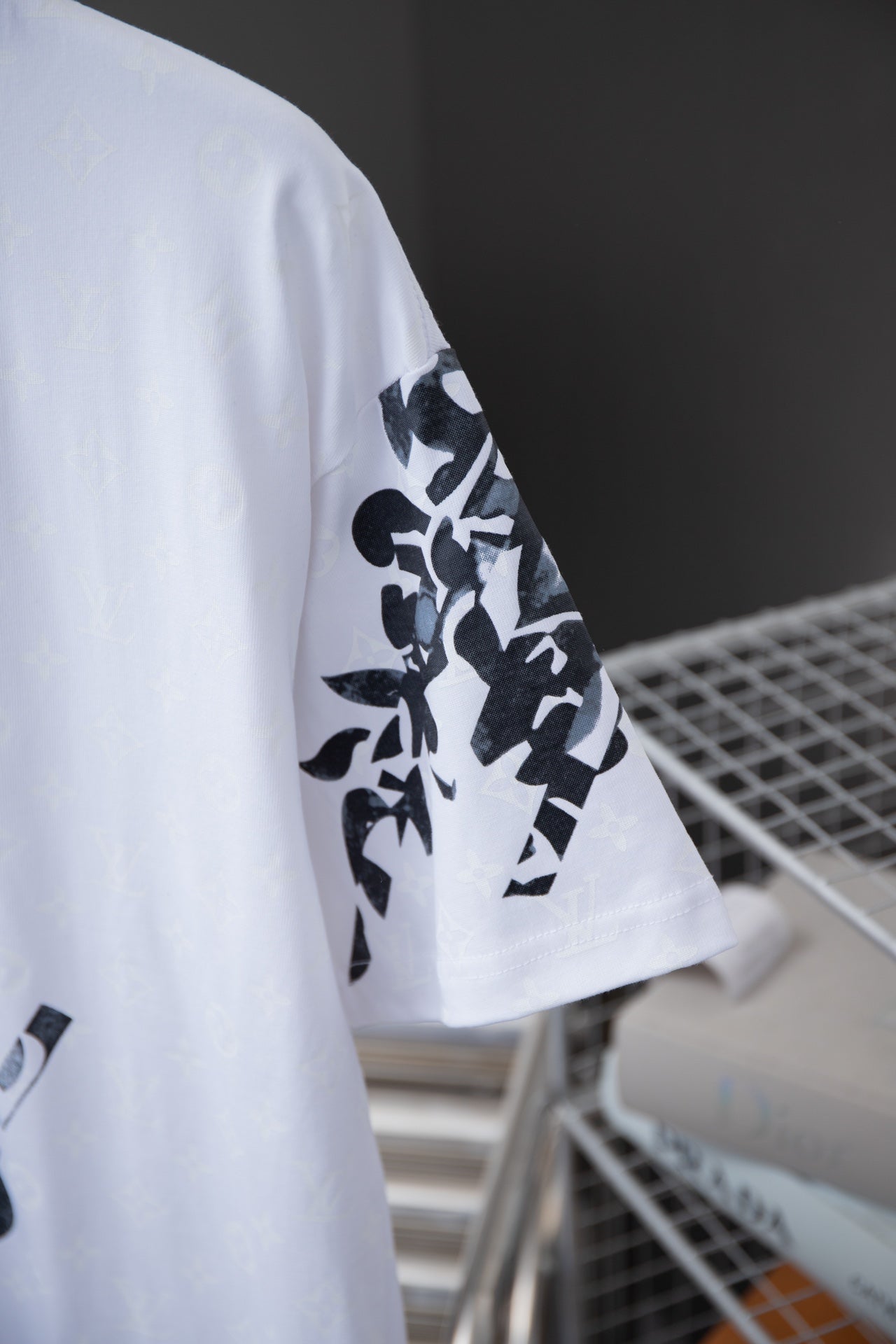 Flower Pattern Printed T-Shirt