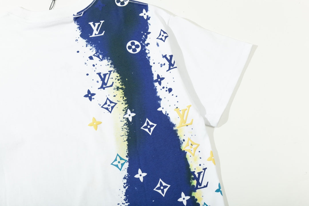 Star River Textured Printed T-Shirt