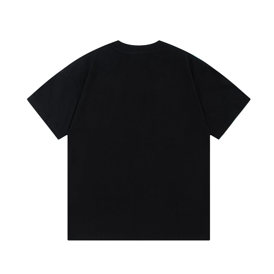 Logo Half Printed T-Shirt