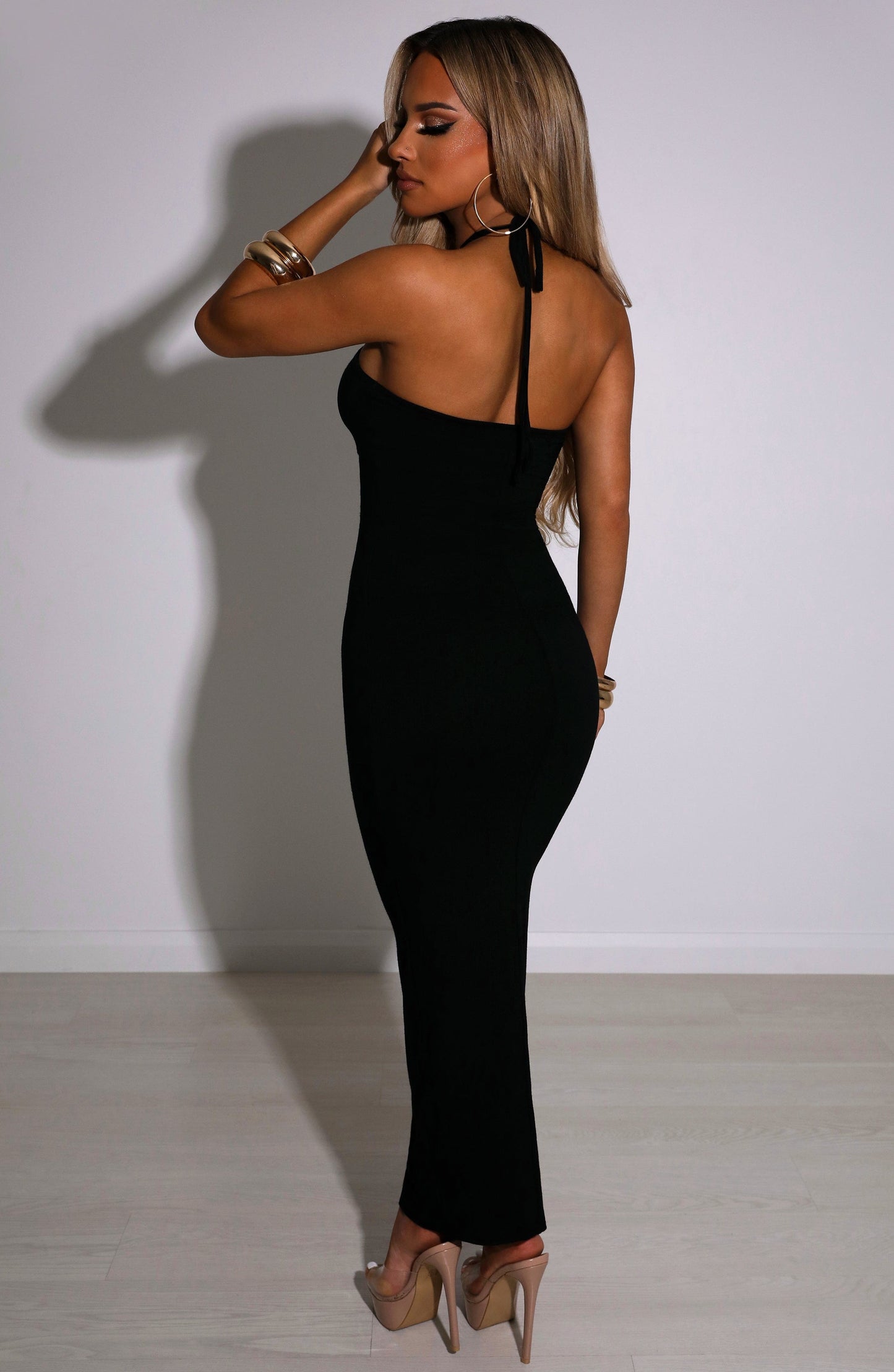 Indria Maxi Dress - Black