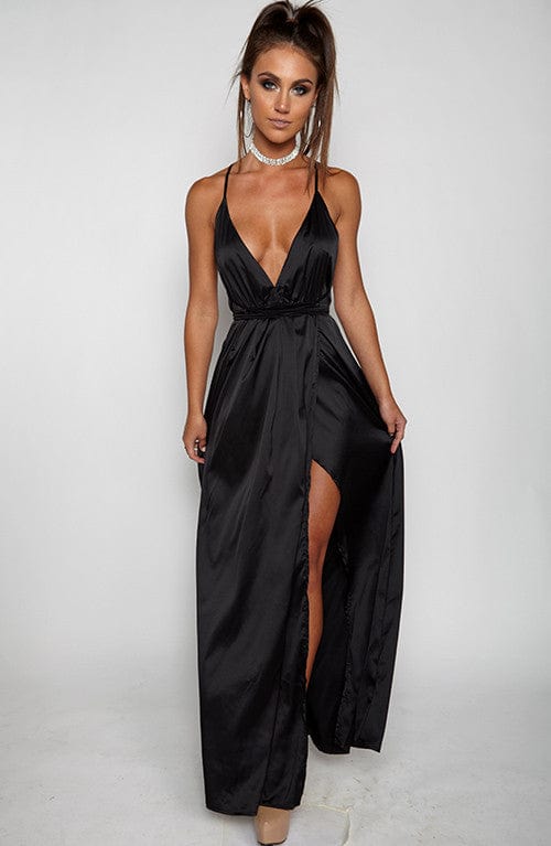 Lita Maxi Dress - Black