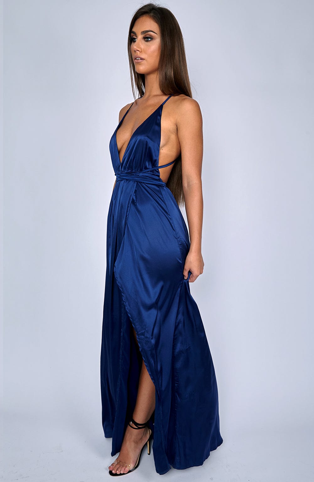 Lita Maxi Dress - Navy