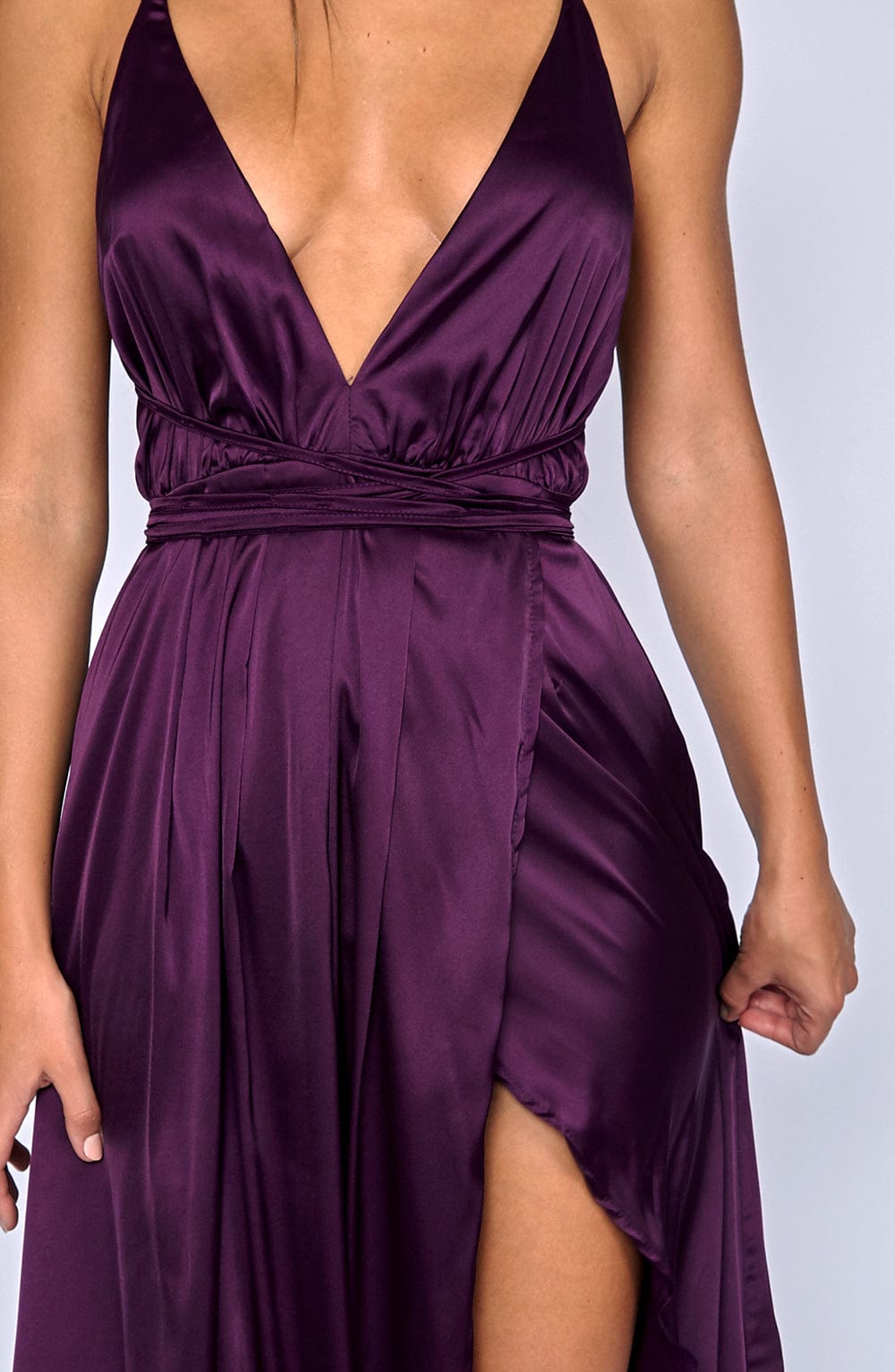 Lita Maxi Dress - Purple