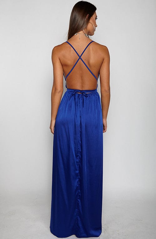 Lita Maxi Dress - Royal Blue