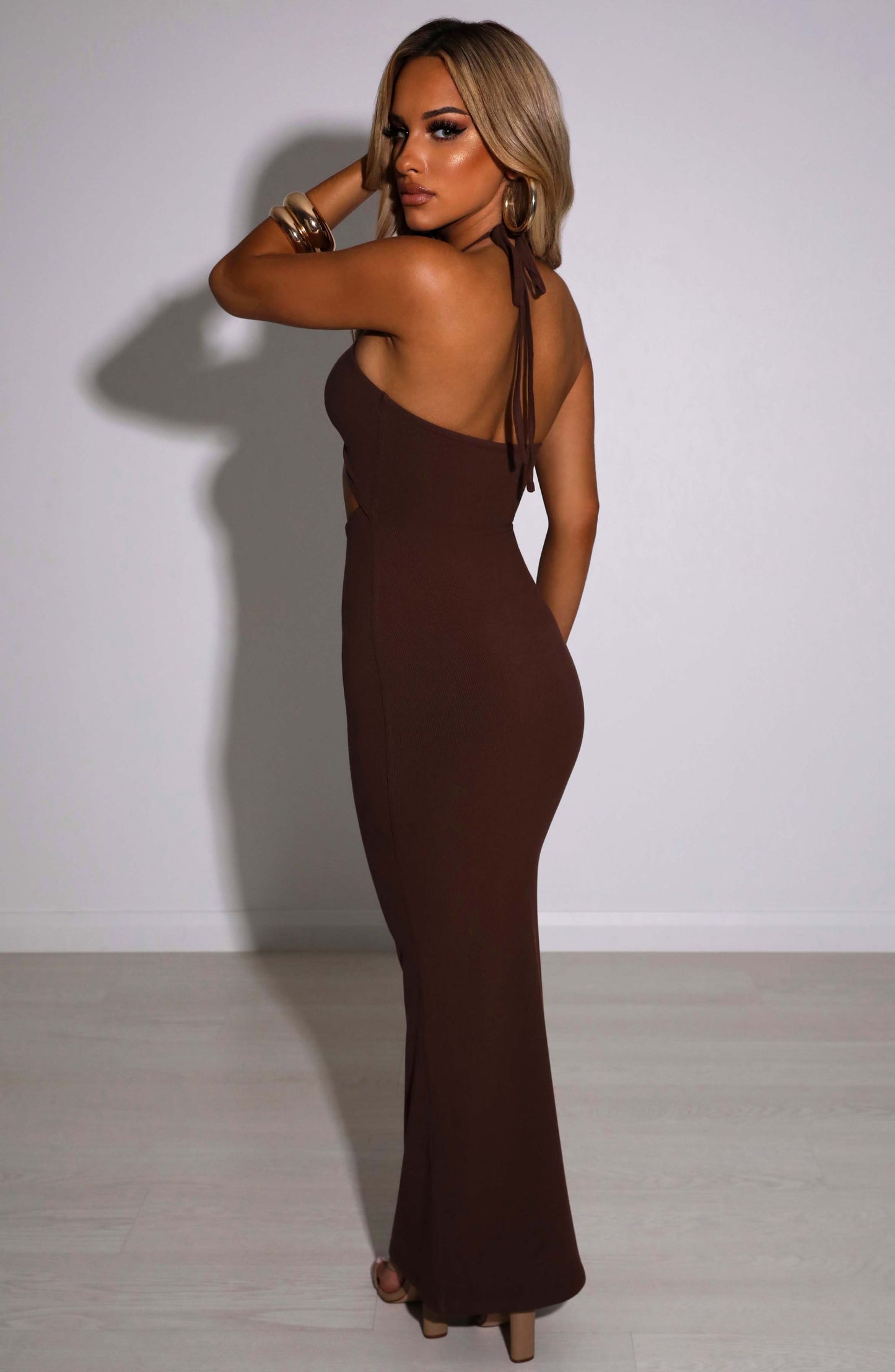 Marta Maxi Dress - Chocolate