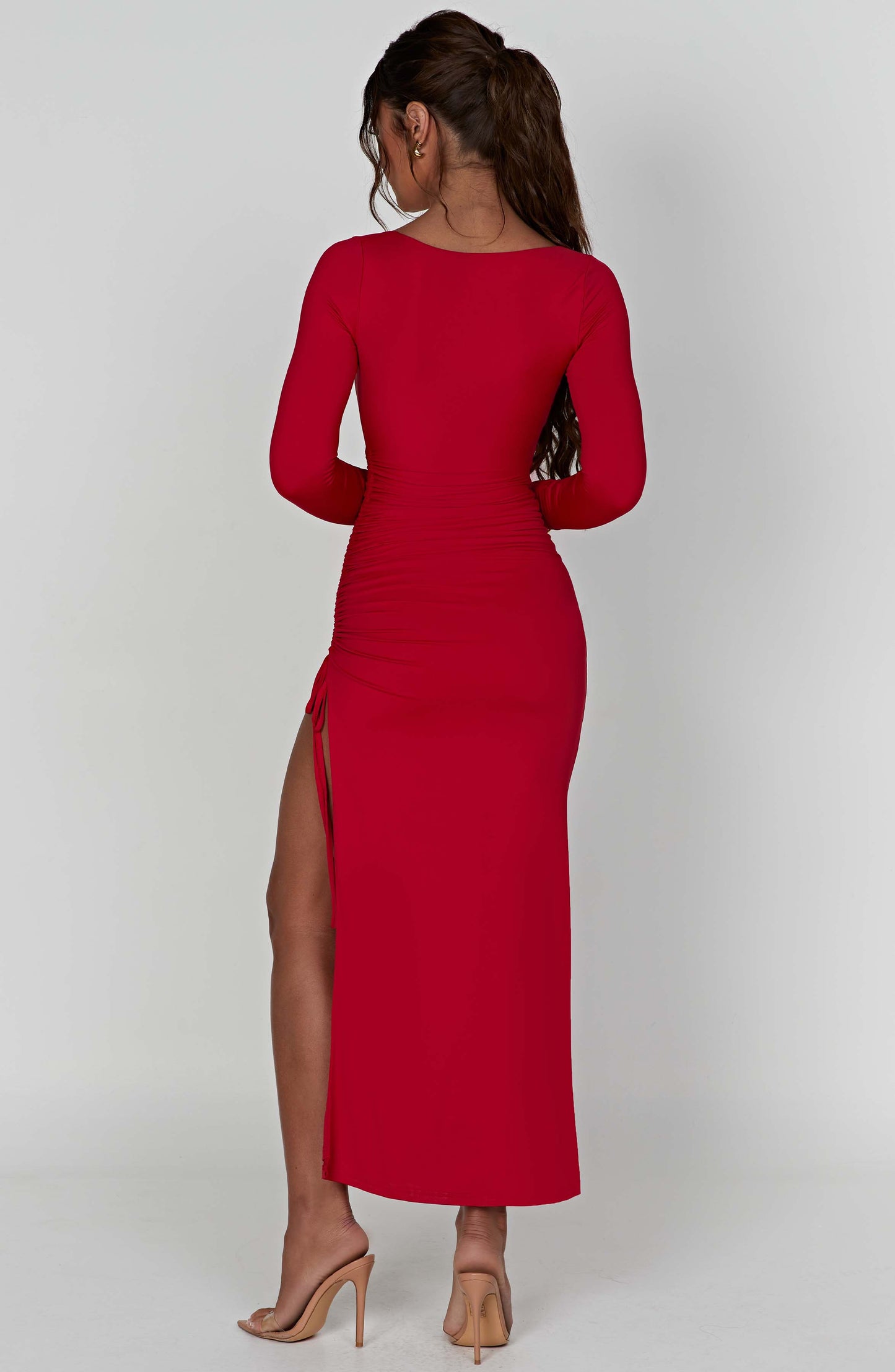 Raye Maxi Dress - Red