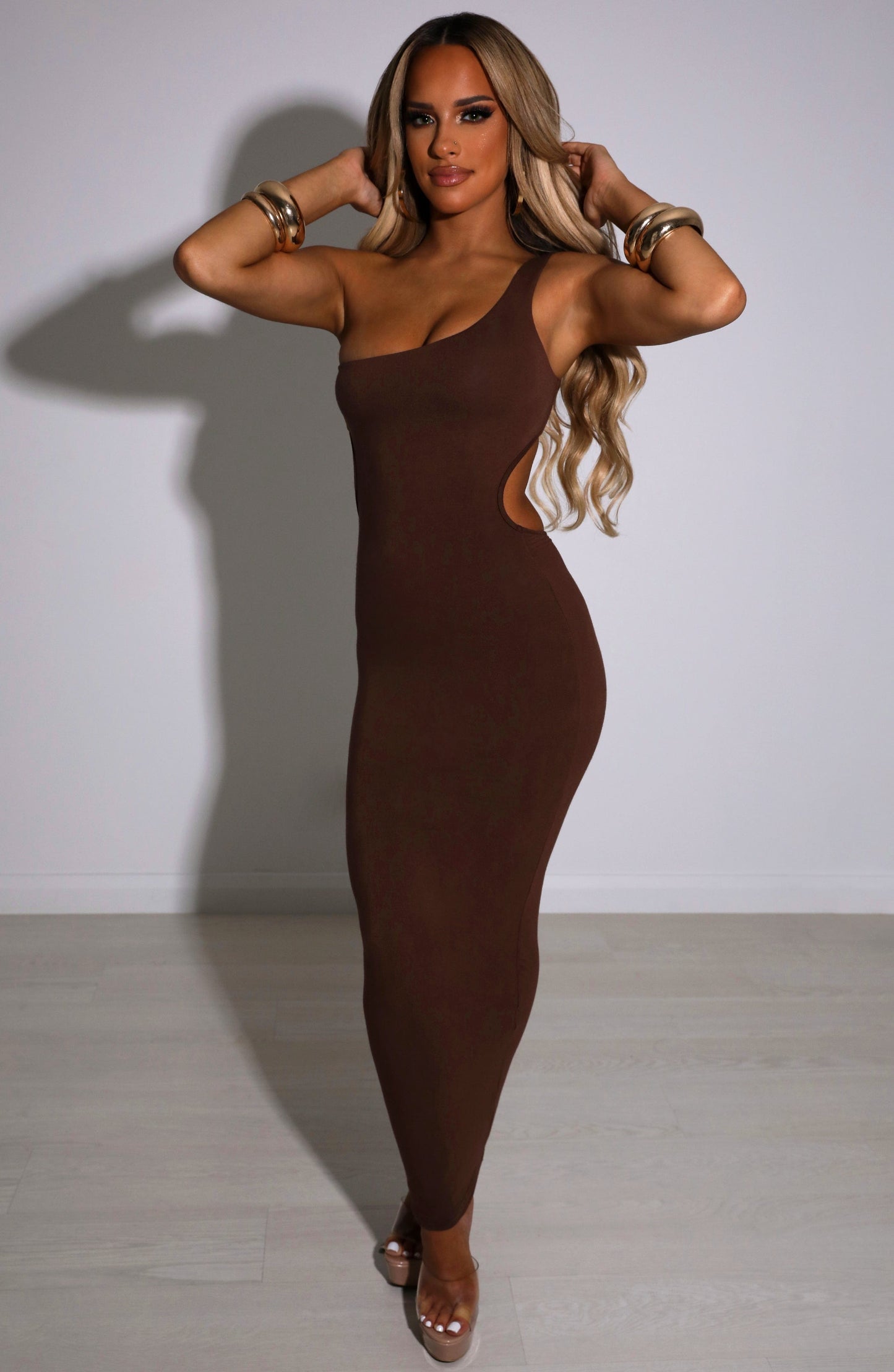 Rebecca Maxi Dress - Chocolate