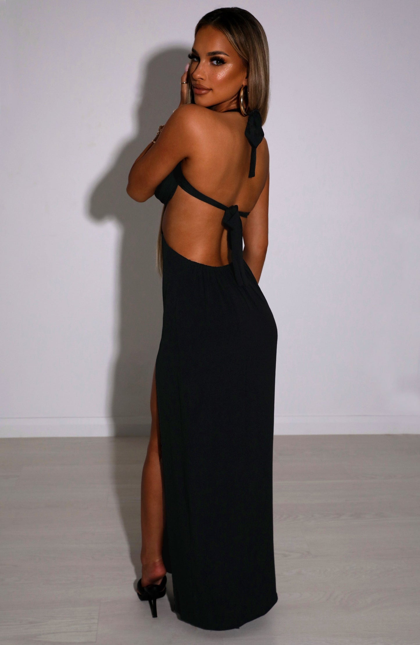 Serinity Maxi Dress - Black